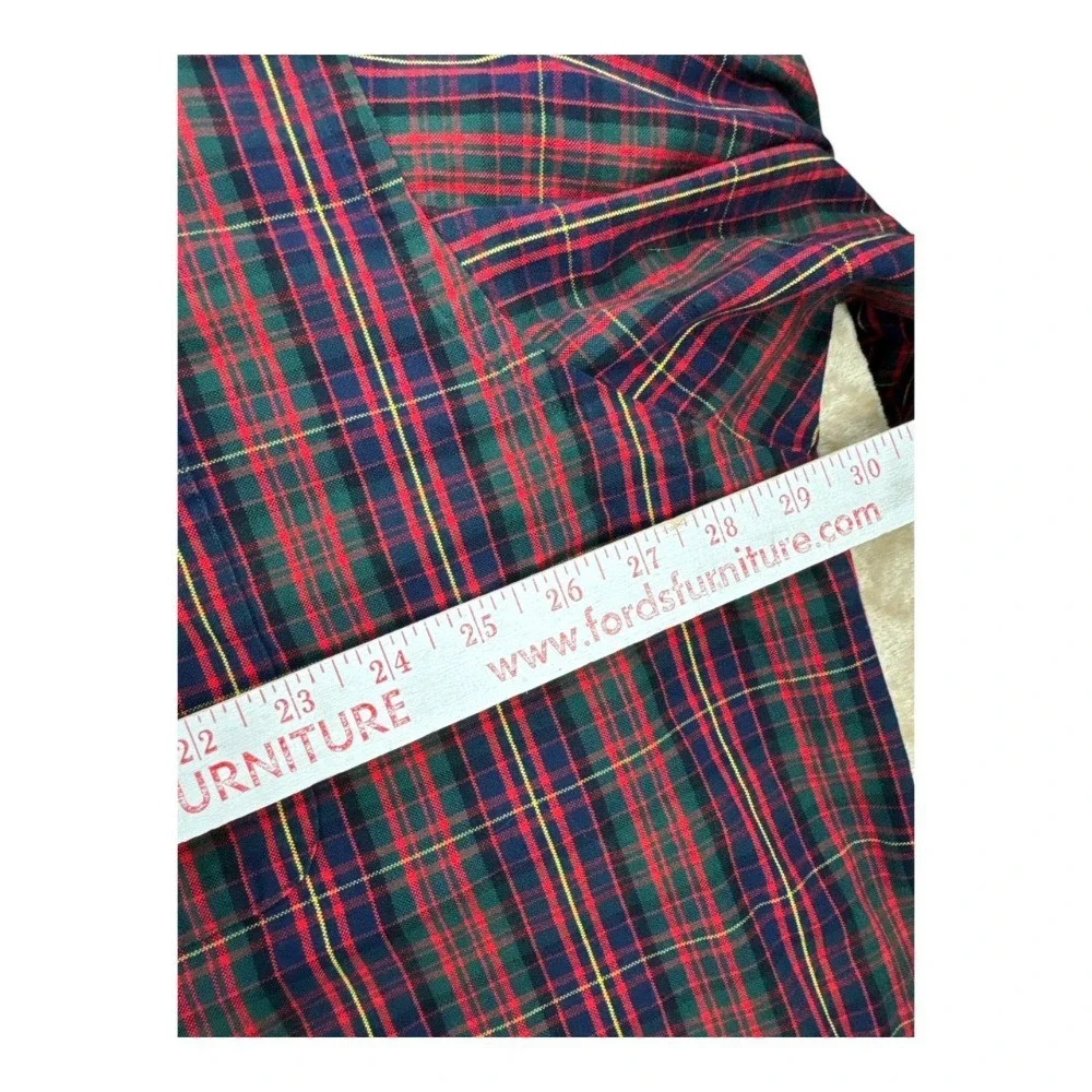 Vintage Polo Ralph Lauren Big Shirt Tartan Plaid Button Down XXL BIG SHIRT
